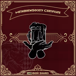 MetaBrewSociety Genesis Certificate #712