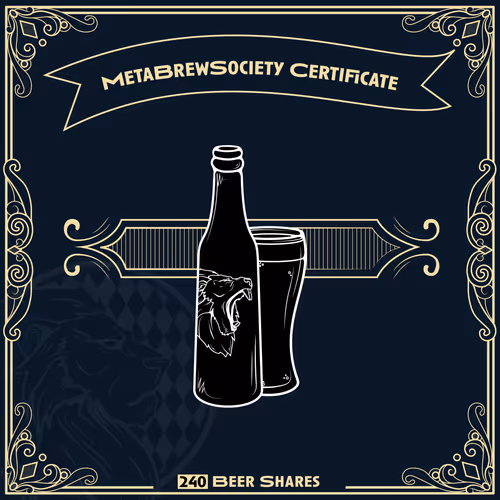 MetaBrewSociety Genesis Certificate #1262