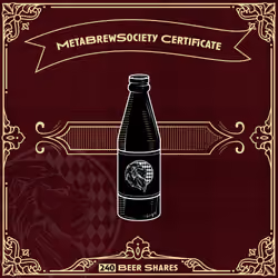 MetaBrewSociety Genesis Certificate #496