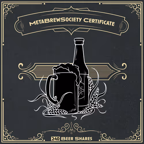MetaBrewSociety Genesis Certificate #595