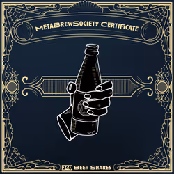 MetaBrewSociety Genesis Certificate #1202