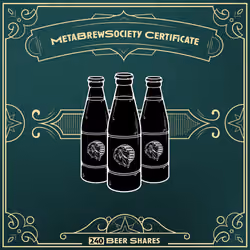 MetaBrewSociety Genesis Certificate #208