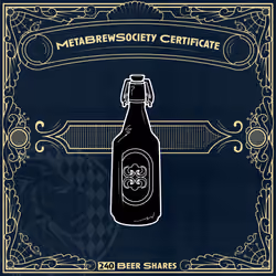 MetaBrewSociety Genesis Certificate #609