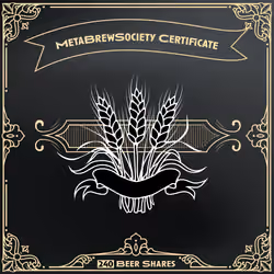 MetaBrewSociety Genesis Certificate #104