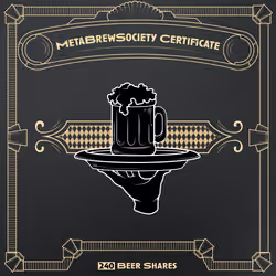 MetaBrewSociety Genesis Certificate #1066