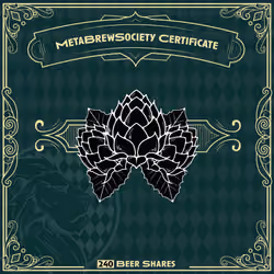 MetaBrewSociety Genesis Certificate #527