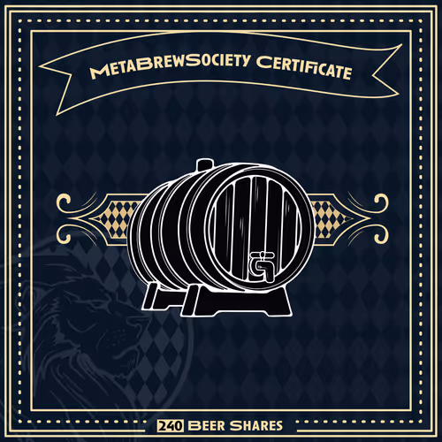 MetaBrewSociety Genesis Certificate #818