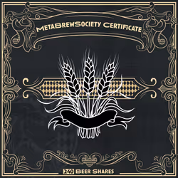 MetaBrewSociety Genesis Certificate #1180