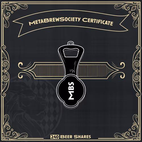 MetaBrewSociety Genesis Certificate #384