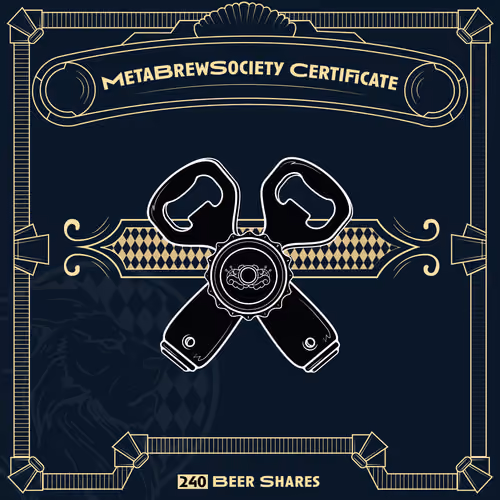 MetaBrewSociety Genesis Certificate #245