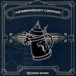 MetaBrewSociety Genesis Certificate #592