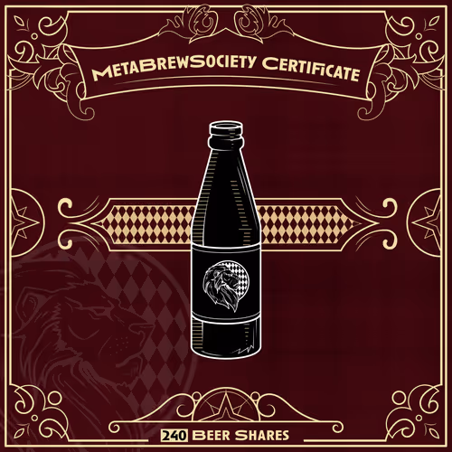 MetaBrewSociety Genesis Certificate #575