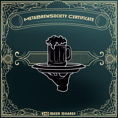 MetaBrewSociety Genesis Certificate #179