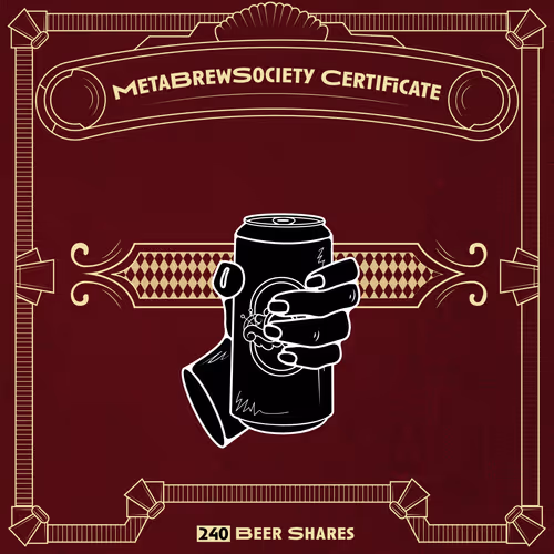 MetaBrewSociety Genesis Certificate #92