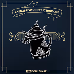 MetaBrewSociety Genesis Certificate #18
