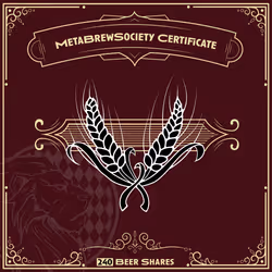 MetaBrewSociety Genesis Certificate #1281