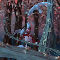 A Forest of owls.