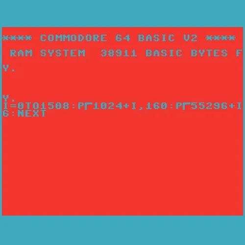 0fori=0to1508:pO1024+i,160:pO55296+i,rN(.)*16:next