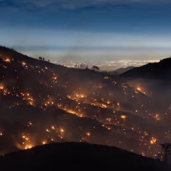 Los Angeles from the Bobcat Fire