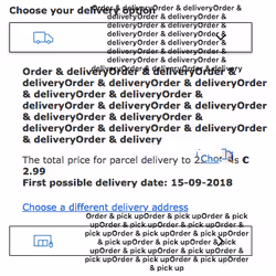 Order & deliveryOrder & deliveryOrder & delivery 