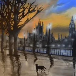 Cat in London