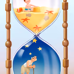 the passage of time