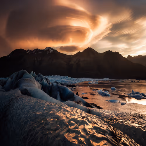 The Frozen Flame