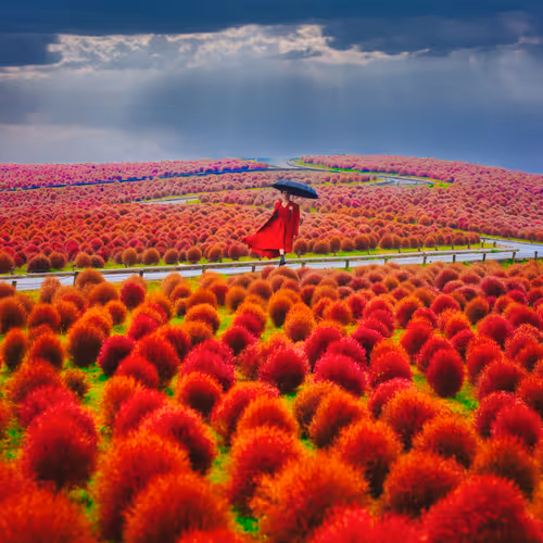 Lady in Red 