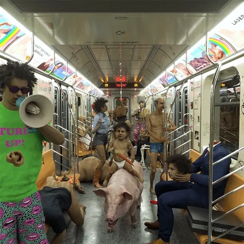 Ride the E-Train ft. Eric Andre