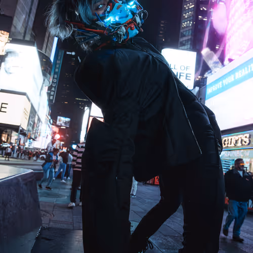 Blue Tiger X ANTIMATTER WORLD