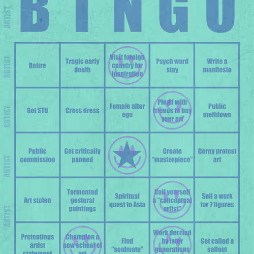 Artist Bingo