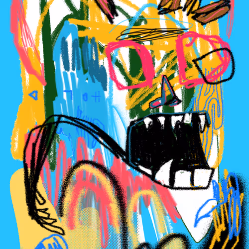 In the middle of something