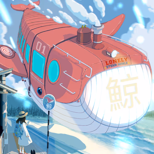 Lonely Steam Whale