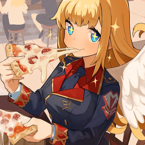 eat pizza