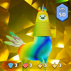 Funky Curve Llama #669
