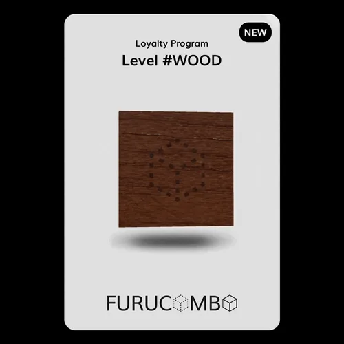 Furucombo Loyalty Program Wooden Cube Nft