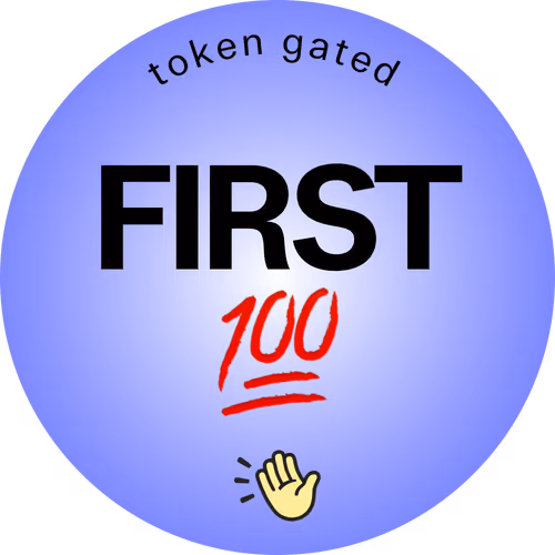 Clubhouse First 100 Wallet Connectors 18/100