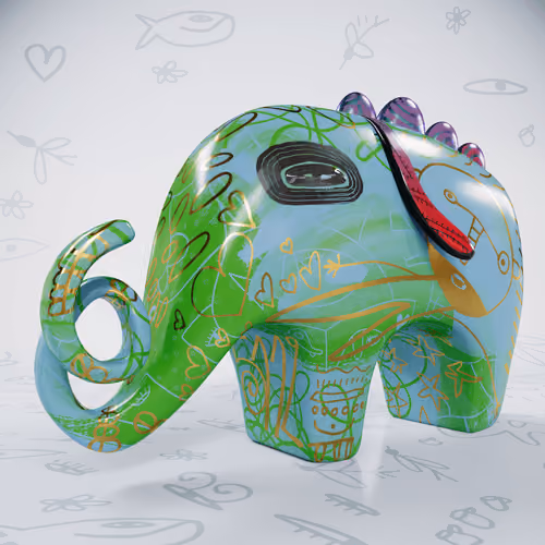 Miloverso Elephant #1272