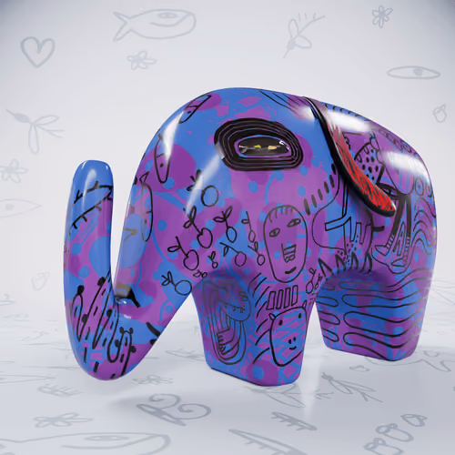 Miloverso Elephant #0434