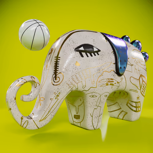 Miloverso Elephant #0838