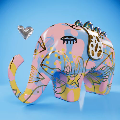 Miloverso Elephant #0666