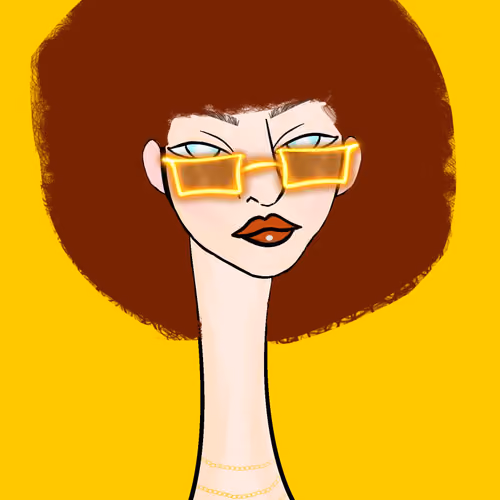 Long Neckie Lady #2647