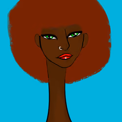 Long Neckie Lady #888