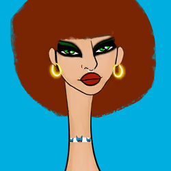 Long Neckie Lady #427