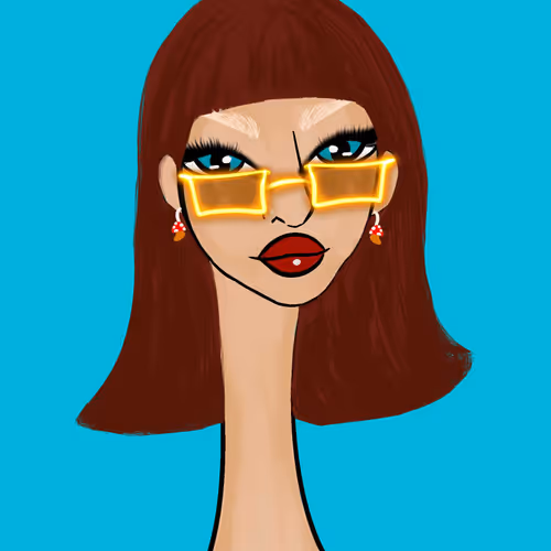 Long Neckie Lady #2748