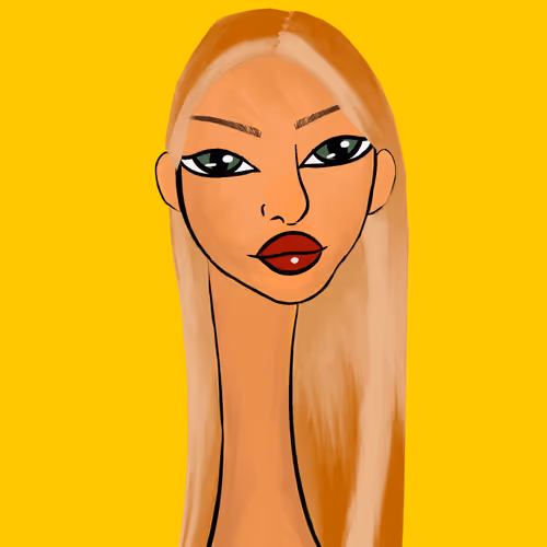Long Neckie Lady #1461
