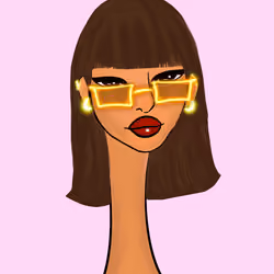 Long Neckie Lady #1622