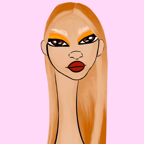 Long Neckie Lady #1994