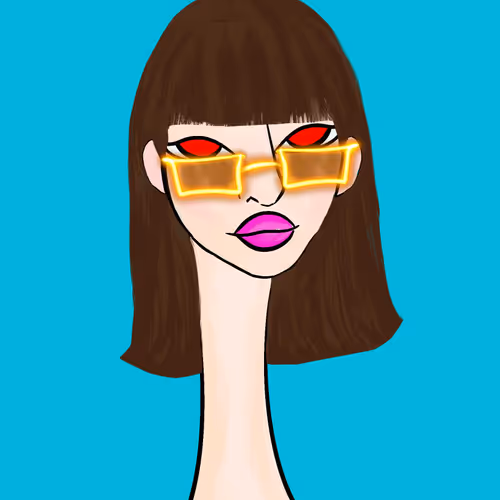 Long Neckie Lady #652