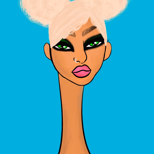 Long Neckie Lady #41